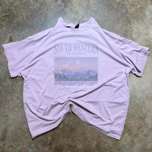 Vintage Men's South Western retro graphic T-shirt